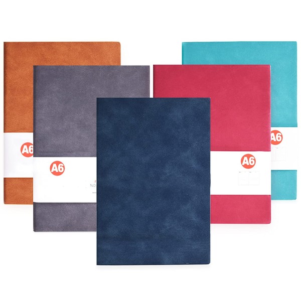 5 Pack Pocket Notebook Journals Mini Notebook Hardcover College Ruled