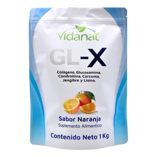 Suplemento Alimenticio Colageno Vidanat Gl-x Naranja 1kg - Producto Original