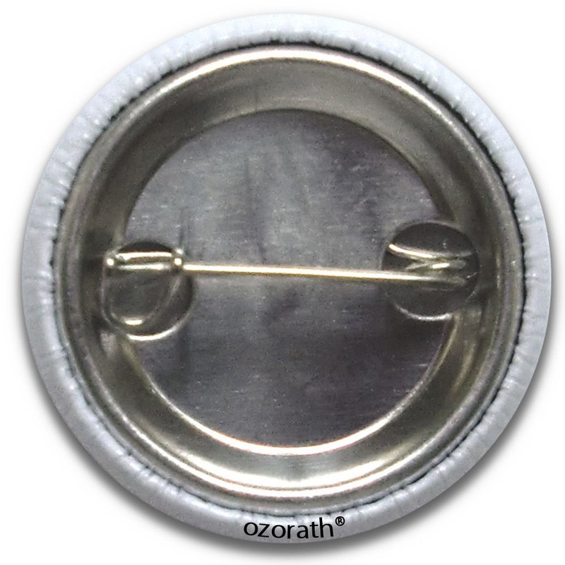 Ozorath OFF WITH THEIR HEADS ALICE IN WONDERLAND BADGE BUTTON