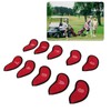 10pcs Golf Iron Covers Set with Numbers Waterproof Golf Head