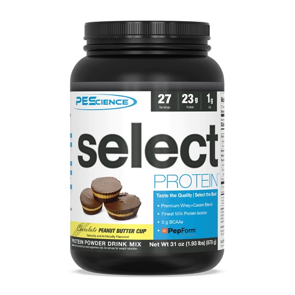 PEScience Select Protein Chocolate Peanut Butter Cup 27 Servings