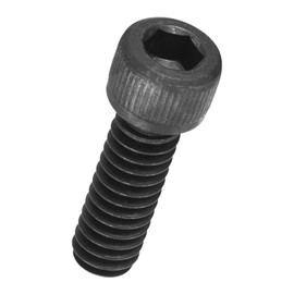 Kozelo 10pcs Socket Head Cap Screws - [1/4"-28 x 3/4"] Alloy Steel Black Oxide Grade 12.9 Internal Hex Screw for 3D Printer Furniture Industrial Use, Black