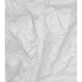 Creavvee Carta velina bianca per decoupage, 60 fogli, 35 x 50 cm, per Natale, vacanze, compleanni e tutte le occasioni
