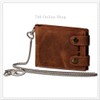 Wild Nature Leather men's wallet (261B) wallet biker wallet chain