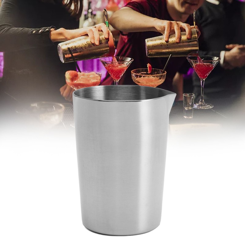 304 Stainless Steel Cocktail Mixing Glass Stirring Cup with Eagle