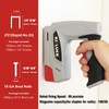KITLUCK Electric Staple Gun, 2-in-1 Cordless Brad Nailer, 4V Electric
