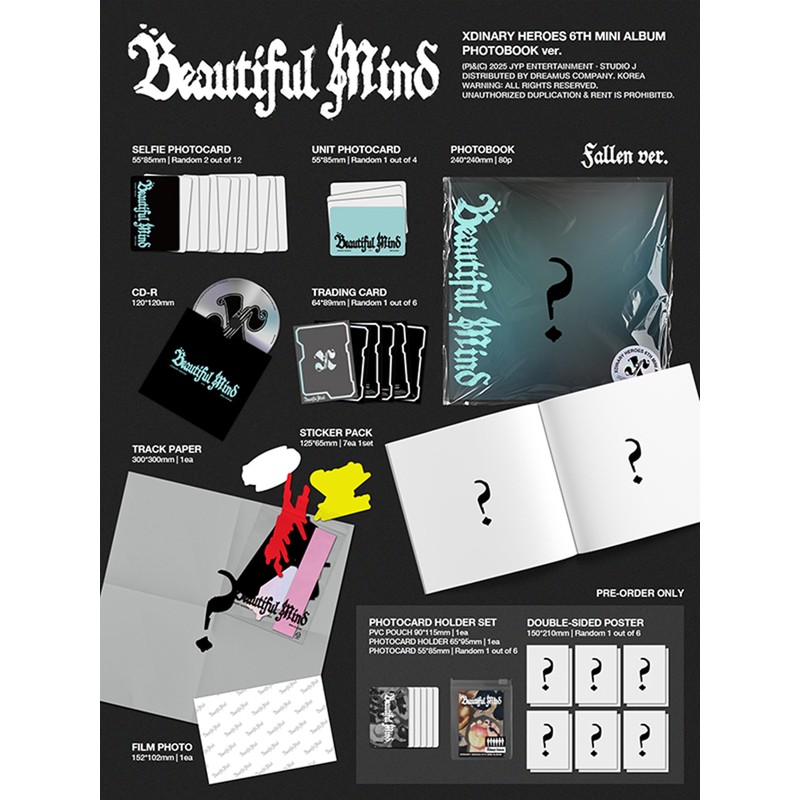 XdinaryHeroes (Photobook - Raw Ver.)