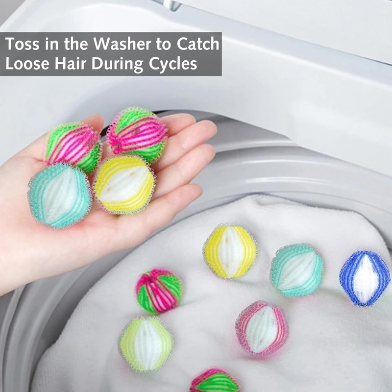 Pack of 6 Laundry Balls for Tumble Dryers, Tumble Dryer