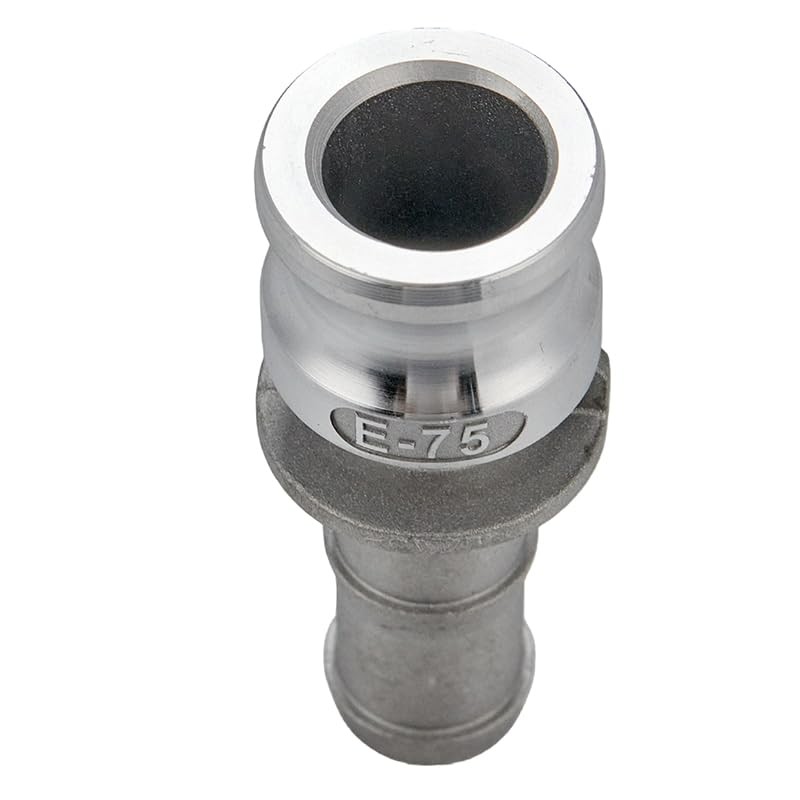 2pcs Aluminum Camlock Fittings - Type E Cam & Groove