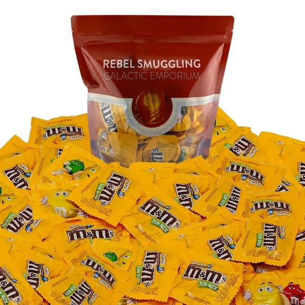 Fun Size Peanut Chocolate Candy Pieces Individual Packs Bulk 5LB