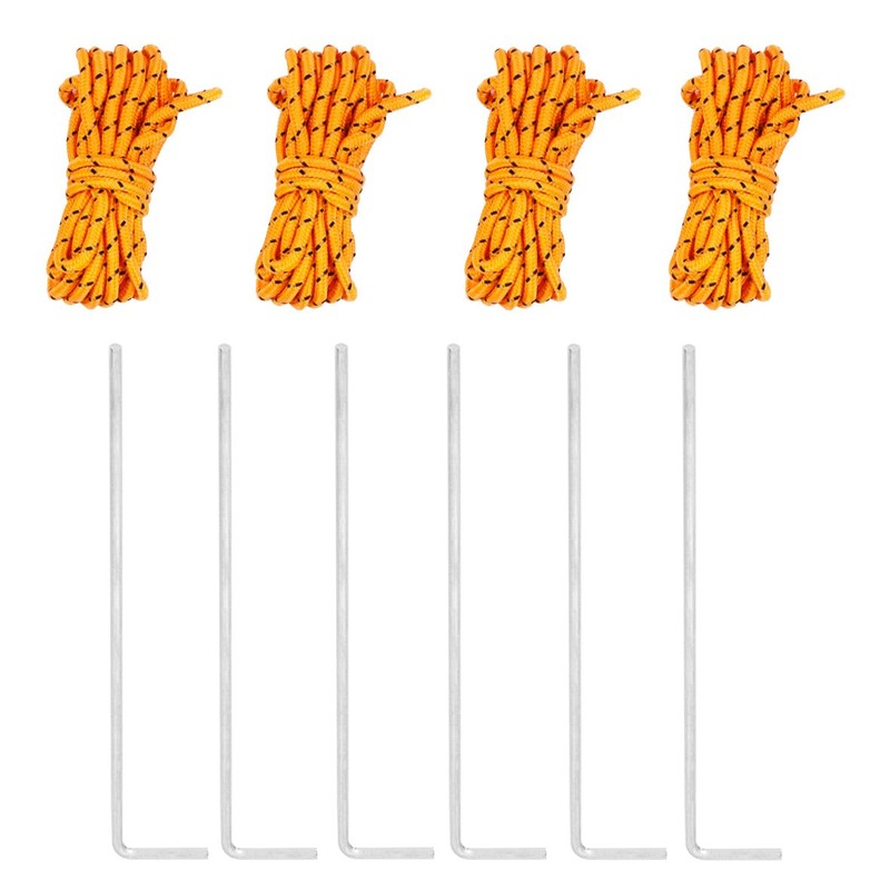 Milestone Camping 20990 5 Piece Tent Accessory Set With Storage