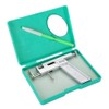 Stainless Steel Ear Piercing Gun Tool with Marker Pen Mirror