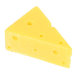 Abaodam Artificial Cheese, Scale Fake Cheese Simulation Triangle Realistic Dessert Food for Home Kitchen Bakery Shop Display Photography Props