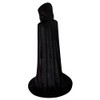 LHJ Cloak with Hood Costume Hooded Cape Crushed Velvet for