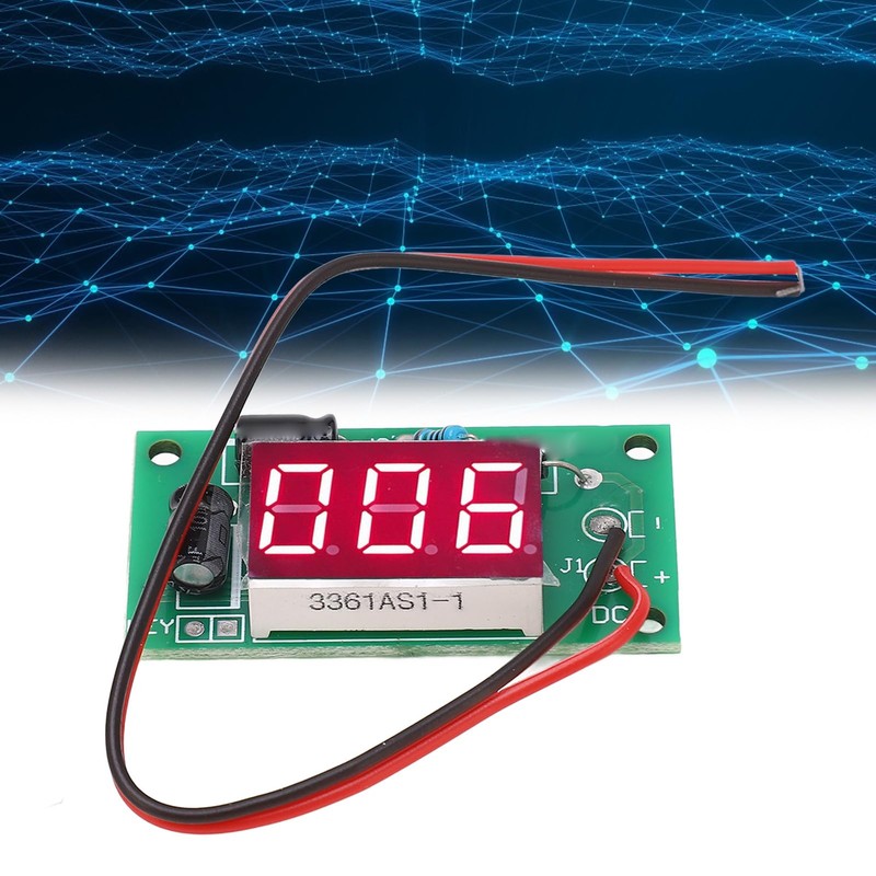 Digital Display Module, Red Memory Function Wide Application 3-bit Trigger