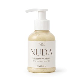 Loren Mos. - NUDA 110g | Gel Limpiador Facial Hidratante | Limpieza Profunda, Hidratación Diaria y Sensación de Frescura para Todo Tipo d...