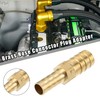 QUARKZMAN 4 pieces 12 mm - 8 mm straight shaped
