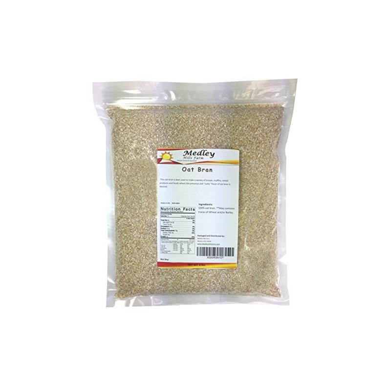 Medley Hills Farm Oat Bran 2 lbs