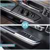 Aunginsy Door Window Glass Lift Button Panel Trim Cover Compatible
