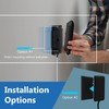 LIDER Flat-Face Outlet Extender with 3 Receptacles, Ultra-Thin Wall Plate