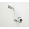 KAKUDAI Shower Hook, Angle Adjustable, 358-126-M, Screw Closure, Cosmetic Plate