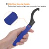 sourcing map C Hook Spanner Wrench ER40 Nut Shock Wrench