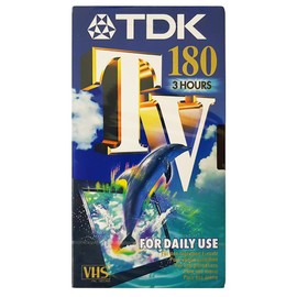 TDK E 180 TV Blank Tapes