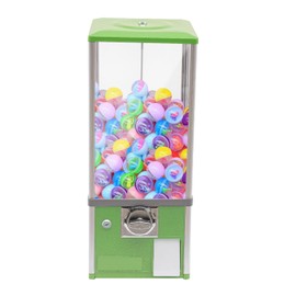 Vending Machine, Gumball Bank Gumball Machines, Mini Vending Machines, Toy Vending Machine for Perfect for Birthdays, Christmas and Kiddie Parties 10.24x10.24x25.2 in (Light Green)