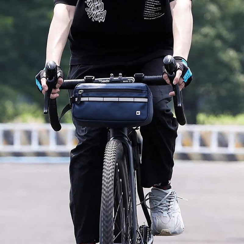 Rhinowalk Bike Handlebar Bag 3L Cycling Front Bag Bicycle Frame