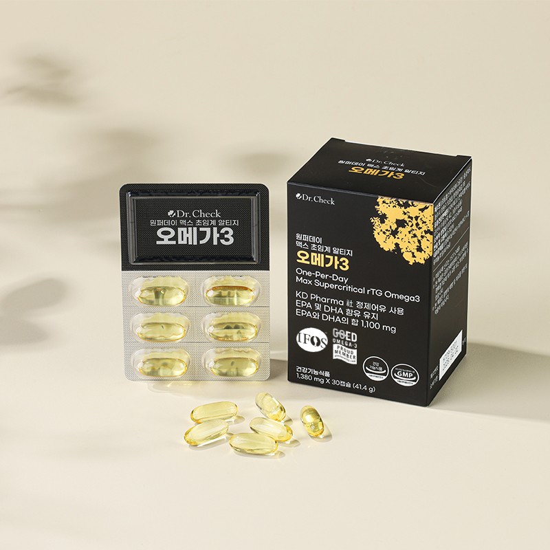 Doctor Check Healthy One Purday Max Supercritical Altige Omega 3