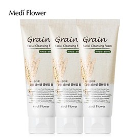 Mediflower 곡물 클렌징폼 150mlx3개 Grain Cleansing Foam 150ml x 3 pieces