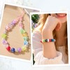 100 Pcs Beads with Large Holes Mixed Colors Chunky Beads