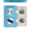 WildKids Thru Axle Adapter M12 for Bicycle Trailer Coupling, Bicycle