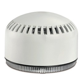 Federal Signal SLM700GY Streamline Modular Multi-Tone Electronic Sounder, Gray, Required Base Sold Separately, Polycarbonate