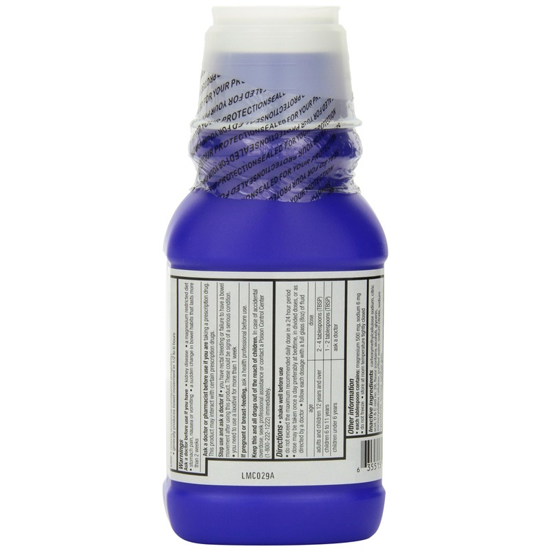 Quality Choice Milk of Magnesia Cherry Flavor 12 Fl Oz