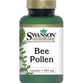 Swanson Bee Pollen 400 Milligrams 100 Capsules (1 Pack)