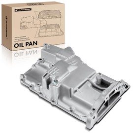 A-Premium Engine Oil Pan Sump with Drain Plug Compatible with Ford Focus 2012-2018, Fusion 2014-2020, C-Max 2013-2018, EcoSport 2018-2022 & Lincoln MKZ 2013-2020, 2.0L Only