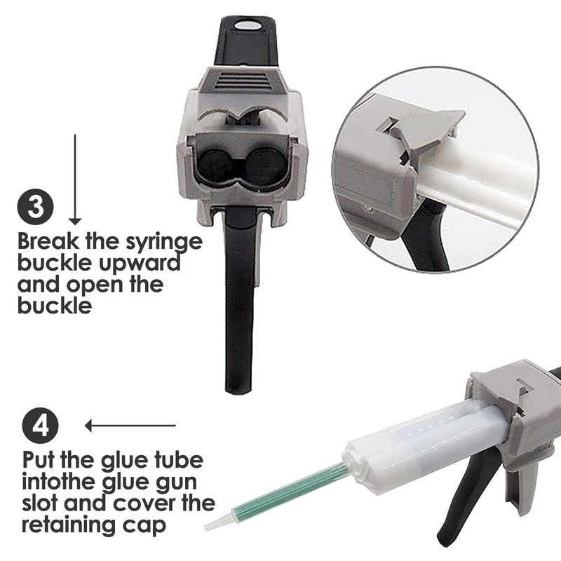 Dispenser Gun, Epoxy Glue Gun, Impression Mixing Dispensing Gun Applied