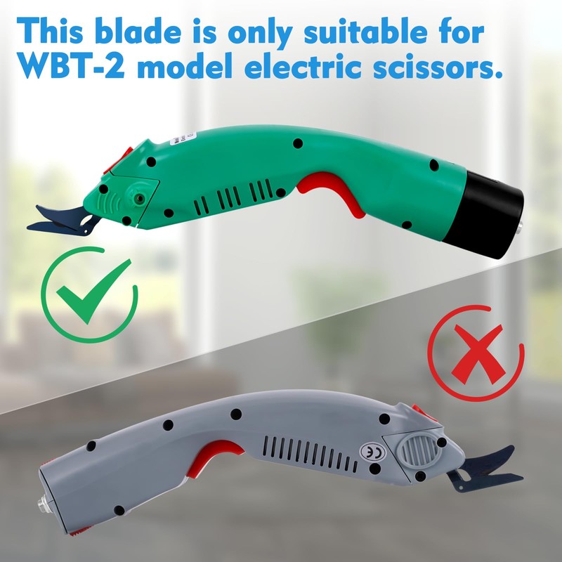 MXBAOHENG Sharp Blade Cutting Head for Wbt-2 Fabric Electric Scissors
