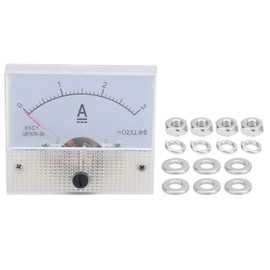 Analog Current Panel 85C1 DC 0 to 3A High Accuracy Ammeter ABS Pointer Type Ammeter