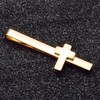 Asienice Tie Pin Cross for Men Slim Classic Tie Clip