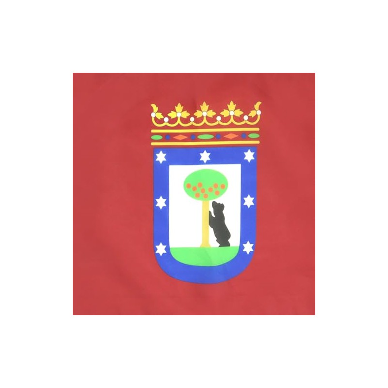 AZ FLAG Madrid Flag 18'' x 12'' cords - Madrid