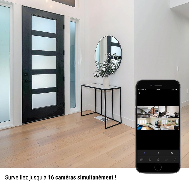 Konyks Camini 2 Indoor Surveillance Camera WiFi Motion Detection and