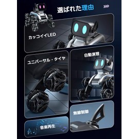 RC Car for Kids, USB Type-C Direct Charging, Stunt Car, 360 Degree Rotation, Remote Control Car, Double-Sided Driving, Techknock, Radio Controlled, Off-Road Toy, Car, Boys, Birthday, Gift, Adult