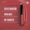 Labial Mate Indelebles Studio Look Cyzone No Transfiere