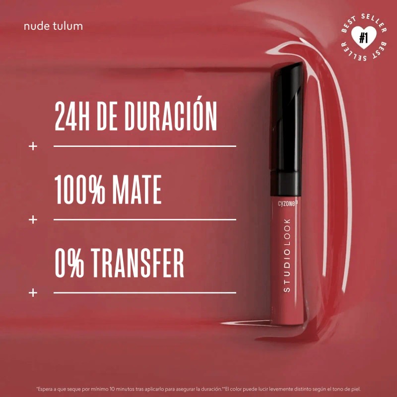 Labial Mate Indelebles Studio Look Cyzone No Transfiere