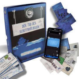 The Death of the Shipwrecked Hybrid Crime Dinner Crime Game for 4-7 People Own Game Characters & Detective Game in One