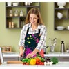 BGBDEIA Splatter Paint Pattern Apron Adjustable Neck Bib Apron for
