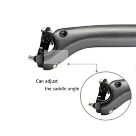 Alfa Pasca Carbon Seatpost 25.4 Dropper seat Post MTB Dropper Post 3K Matte 350mm