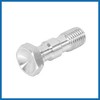 A ABSOPRO 1 Set M10x1.25 Metric Thread Double Banjo Bolt